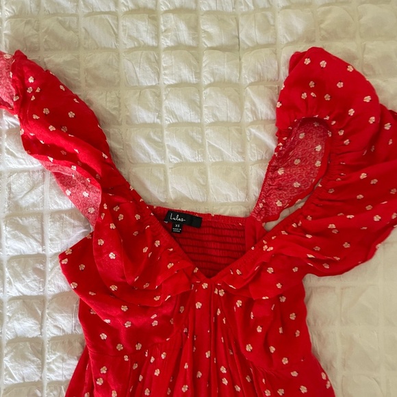 Lulus red casual mini dress - Picture 3 of 7